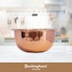 image 2 of Buckingham Salad / Mixing Bowl Stainless Steel with hammered  & copper finish 7.2 Litre / 30 cm