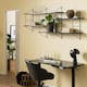 image 4 of Belfast Wall Unit with 4 shelves in Black