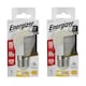 image 2 of Energizer LED Golf Ball E27 470lm 4.2W 2700K (Warm White) Light Bulb - Pack of 2