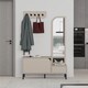 image 2 of Decortie Mila Hall Tree Coat Stand 120x172cm Sandstone