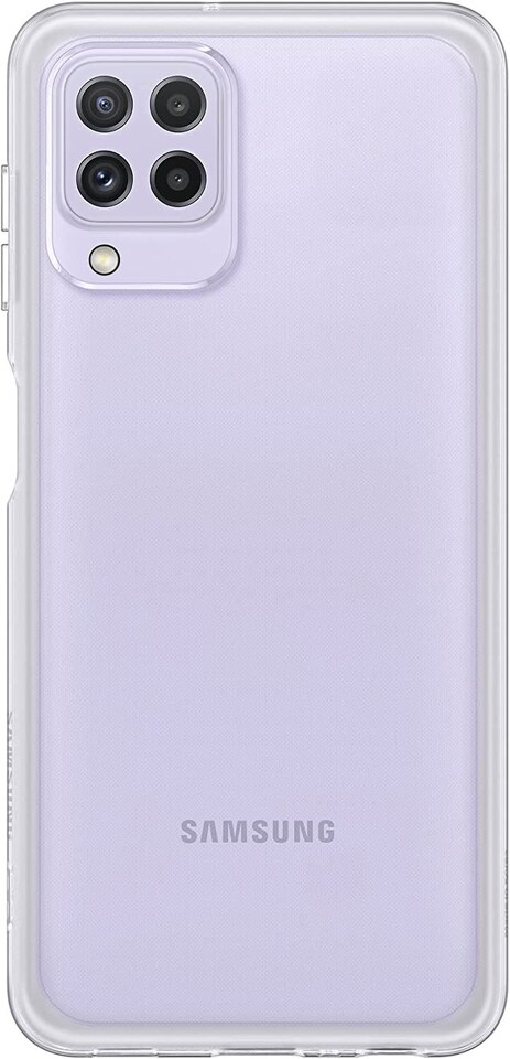 image 1 of Samsung Galaxy A22 4G Soft Clear Cover Clear - EF-QA225TTEGEU