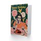image 2 of Serious Girl Dinner Party Drinks Floral Her Birthday Card
