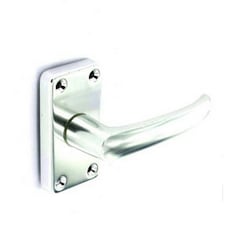 Securit Latch Handles - Silver - 85mm