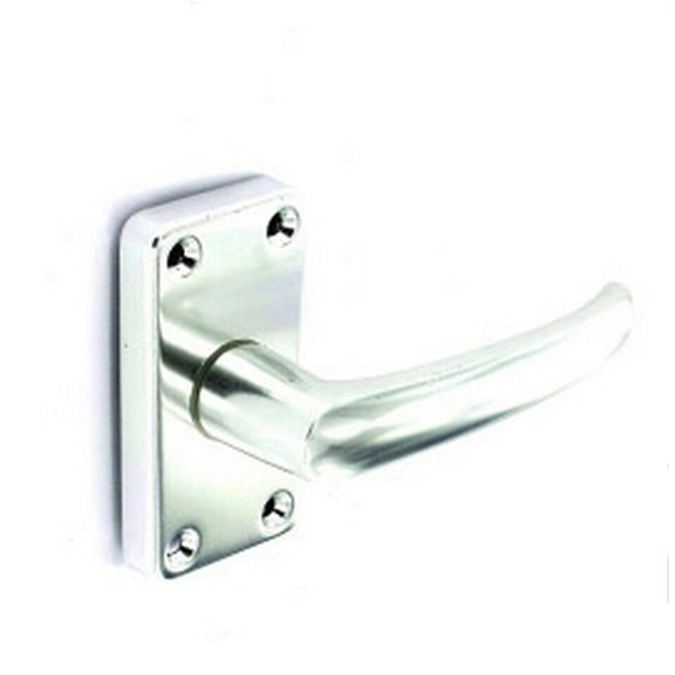 Securit Latch Handles - Silver - 85mm