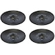 image 1 of Bird Feeder Seed Catcher Tray (Set of 4)