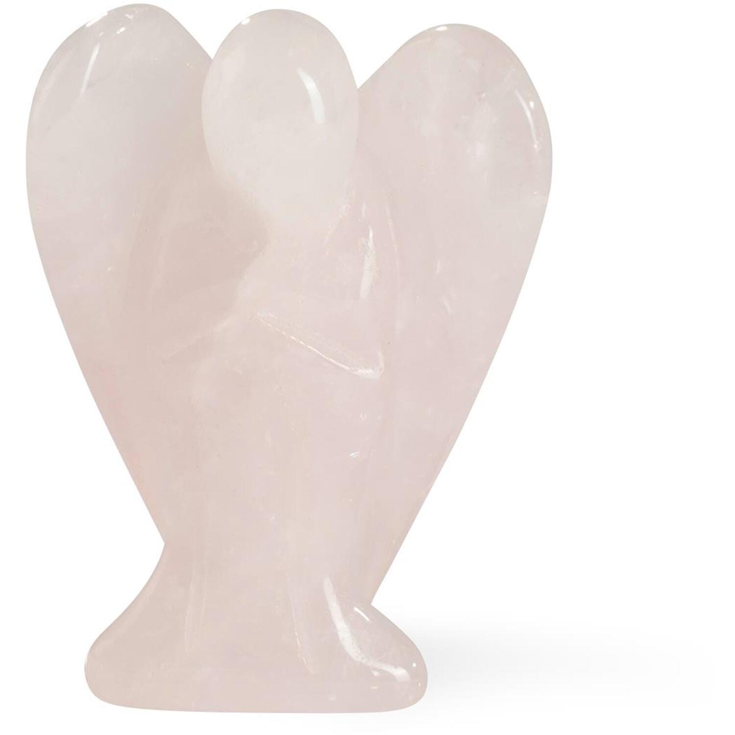 Myga Gemstone Divine Angel Collection - Rose Quartz 5cm
