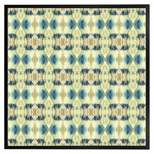 Psychedelic geometric pattern (Picutre Frame) Black | XL