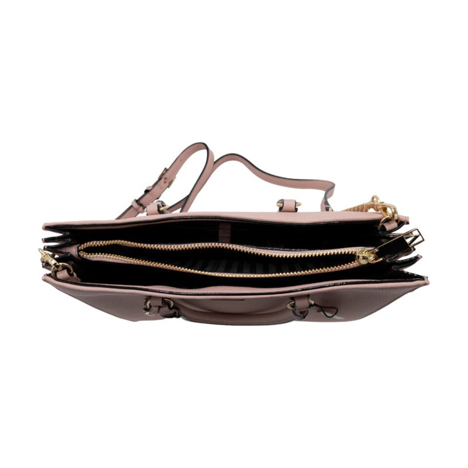 image 1 of Victoria's Secret Orchid Blush Structured Satchel Bag Pink
