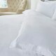 image 3 of Liddell 400 Thread Count Egyptian Cotton Duvet set Super King White