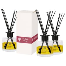 Nicola Spring Glass Reed Diffusers - 200ml - Mulled Wine - Pack of 3