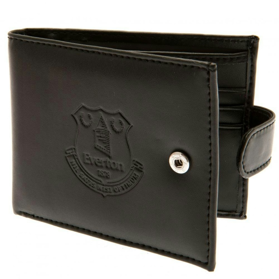 image 1 of Everton FC RFID Anti Fraud Wallet - Black - One Size
