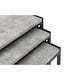 image 4 of Concrete Effect Nest of Tables Grey