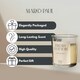 image 4 of Marco Paul Cotton Fresh Glass Candle 8cm N/A