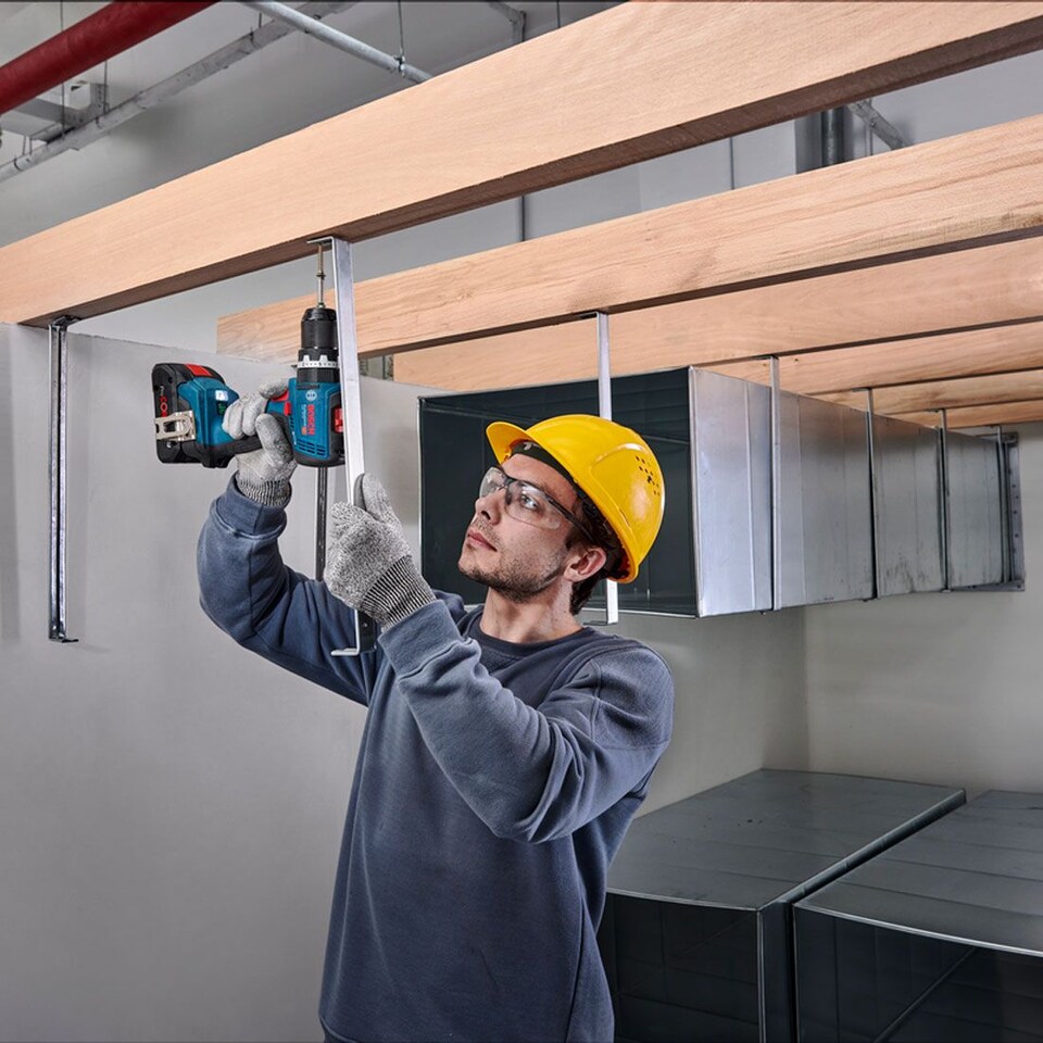 image 1 of Bosch GSB 18V-55 Cordless Brushless 18v Combi Drill Inc 1x 4Ah Battery 0615A5005M