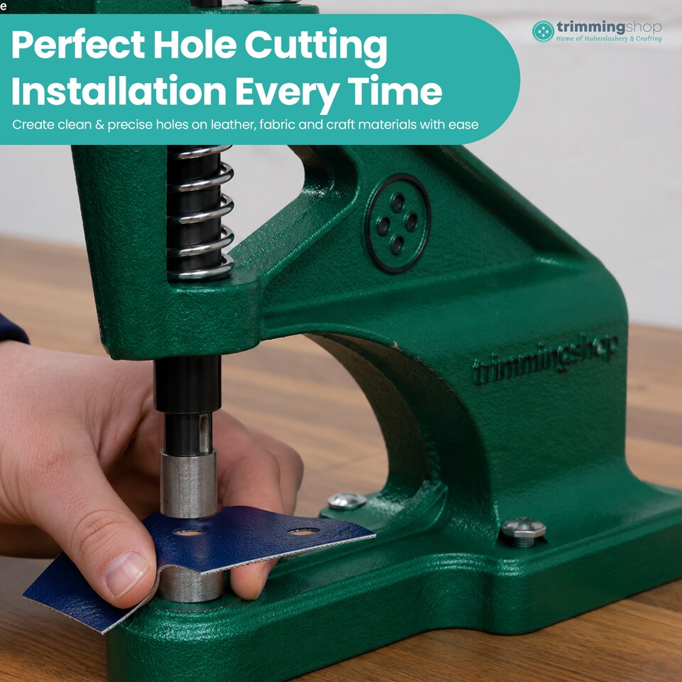 image 1 of 2mm Hole Cutting Die for Universal Green Hand Press Machine for DIY Projects