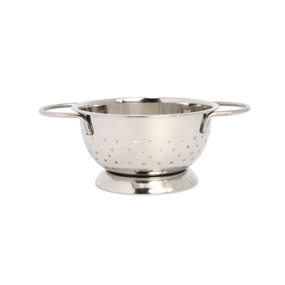 image 1 of Buckingham Stainless Steel Hemisphere Colander / Strainer 1.5 Litre / 18 cm