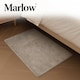 image 9 of Marlow 50x80CM Non-Slip Washable Kitchen Floor Runner Rug Mat | Cream | Beige