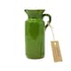 image 1 of Verano Spanish Ceramics Selena Glazed Rustic Bottle - 18cm Dark Green 0.5L Green | One Size
