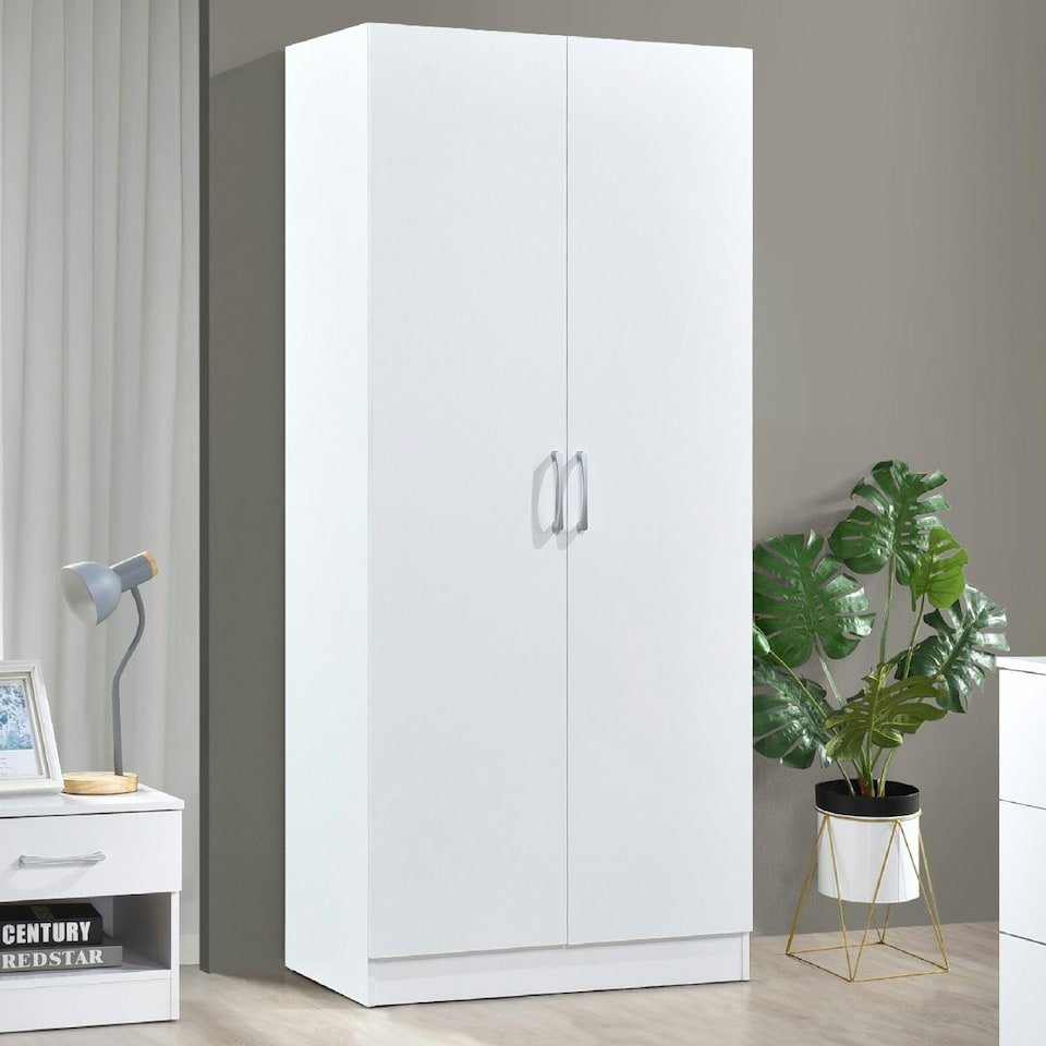 image 1 of Highbury 2 Door Double Wardrobe Brown | Sanremo Oak