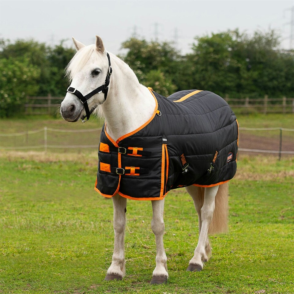 image 1 of Gallop Equestrian Ponie 100 Stable Rug Black | Size: 4ft 0
Colour: Black