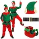 image 1 of 5 Piece Elf Costume Green | XL