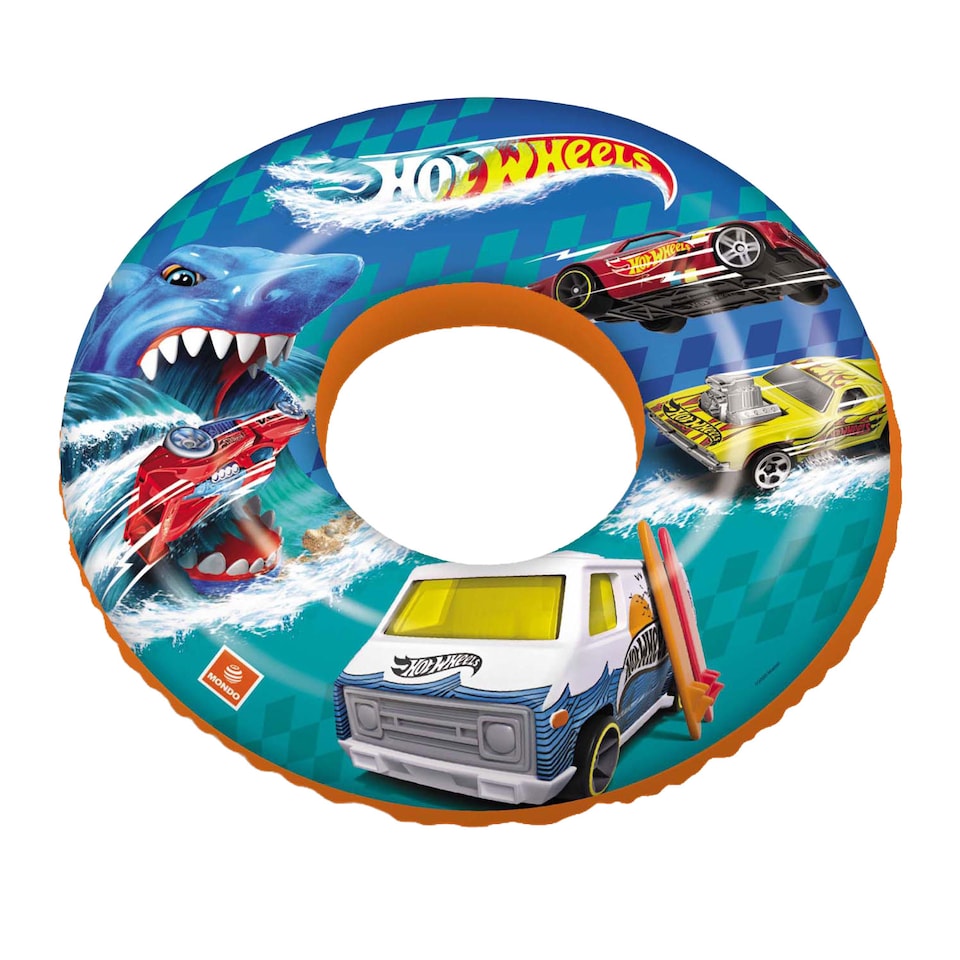 image 1 of Hot Wheels Inflatable Swim Ring 50cm