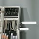 image 6 of HOMCOM Full Length Mirror with Storage, Jewellery Cabinet with Mirror, Adjustable Angle and Stand, Lockable Jewellery Organiser for Bedroom Dressing Room, White