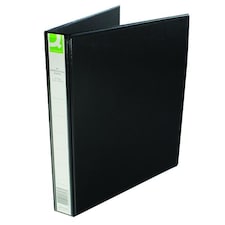 Presentation 25mm 4D Ring Binder A4 Black