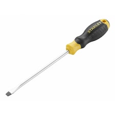 Stanley Hand Tools Cushion Grip Screwdriver, Flared Tip - Multi Colour - 6.5 x 150mm