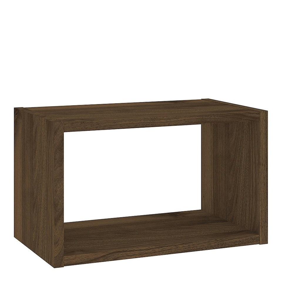 image 1 of Roomers Wall Shelf Unit in Walnut