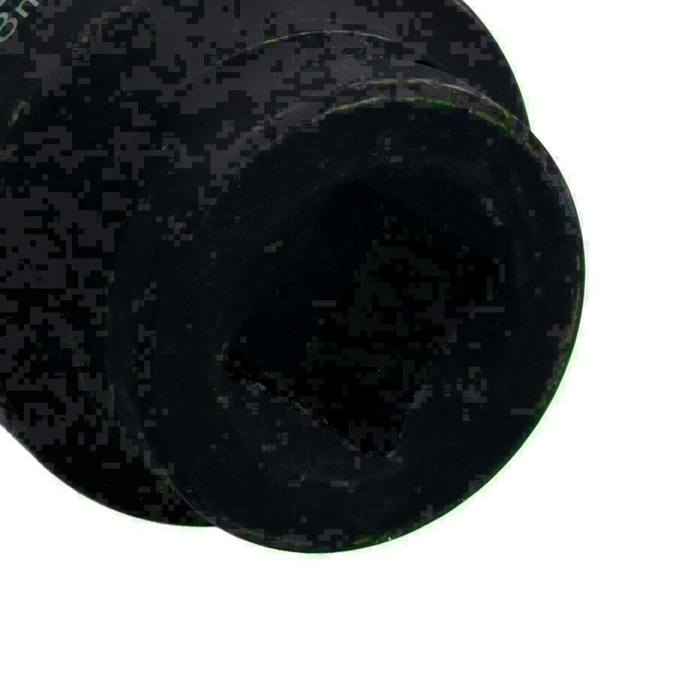 image 1 of 3/4" Drive 38mm Shallow Metric MM Impact Impacted Socket 6 Sided Single Hex