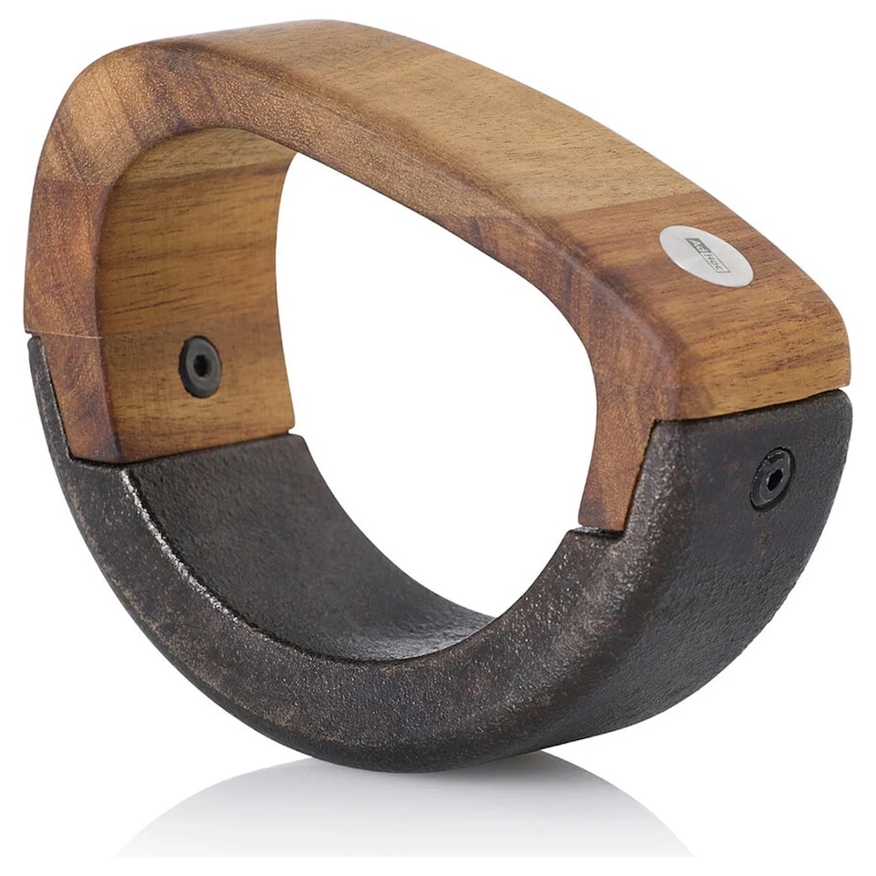 image 1 of AdHoc Rocca Rocking Mortar and Pestle - Black/Brown