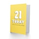 image 2 of 21st Youth Expired 21 Year Old Milestone Her Birthday Card