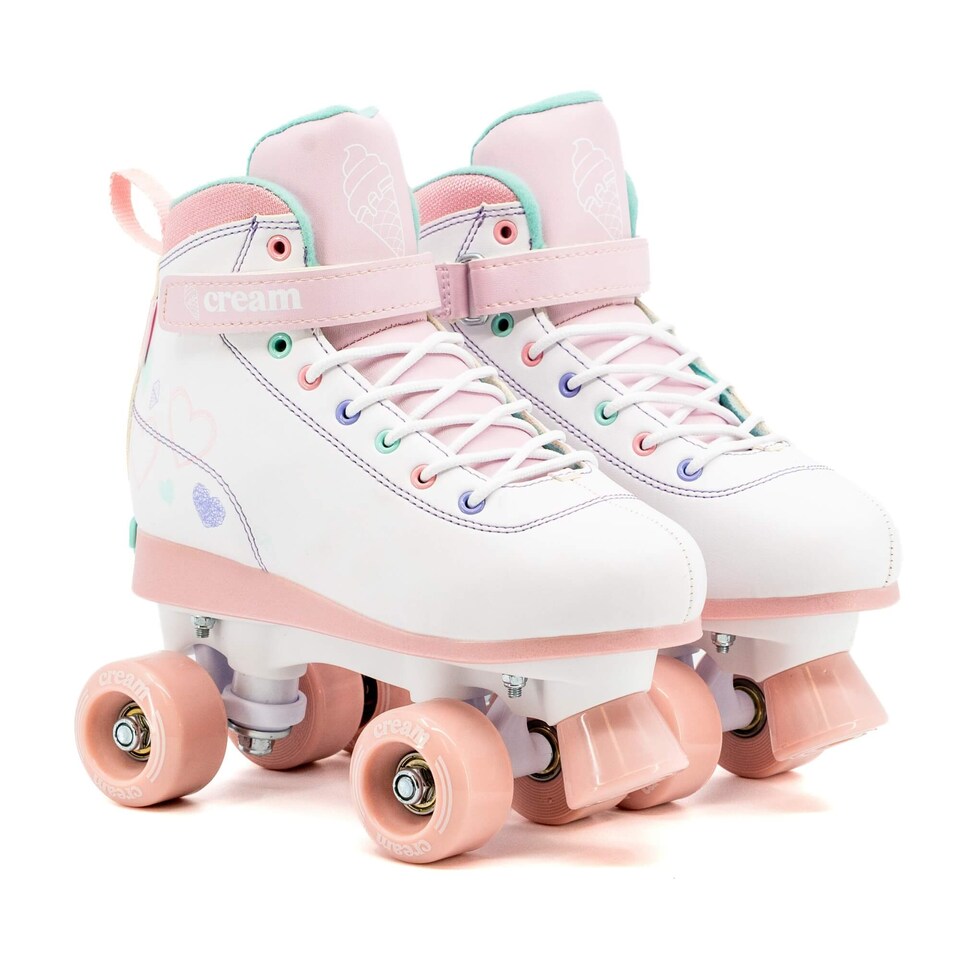 image 1 of CREAM Scoop Quad Roller Skates, Adjustable