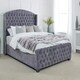 image 3 of Richmond Plush Superking Bed Frame - Grey