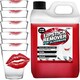 image 1 of 4 x 2.5 Litre Lipstick Remover Ready To Use Liquid Formula For Glassware