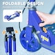 image 7 of AIYAPLAY Scooter for Ages 3-8 Years, Folding Kick Scooter with Adjustable Handle, Two Light Up Wheels, Handbrake, Rear Brake | Blue