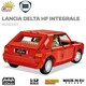 image 7 of COBI Lancia Delta HF Intg. brick model car - COBI 24357 - 2068 bricks