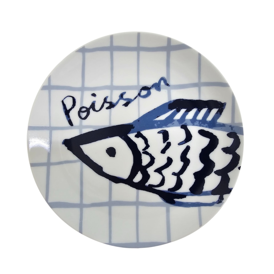image 1 of Ulster Weavers Catch of the Day Side Plate - Porcelain Multi