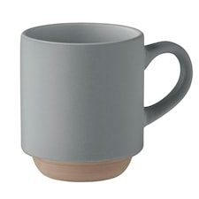 MidOcean Cerack Stackable Ceramic 170 ml Mug - Grey - One Size