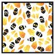 image 2 of Autumn leaves & halloween skulls (Picutre Frame) White | L