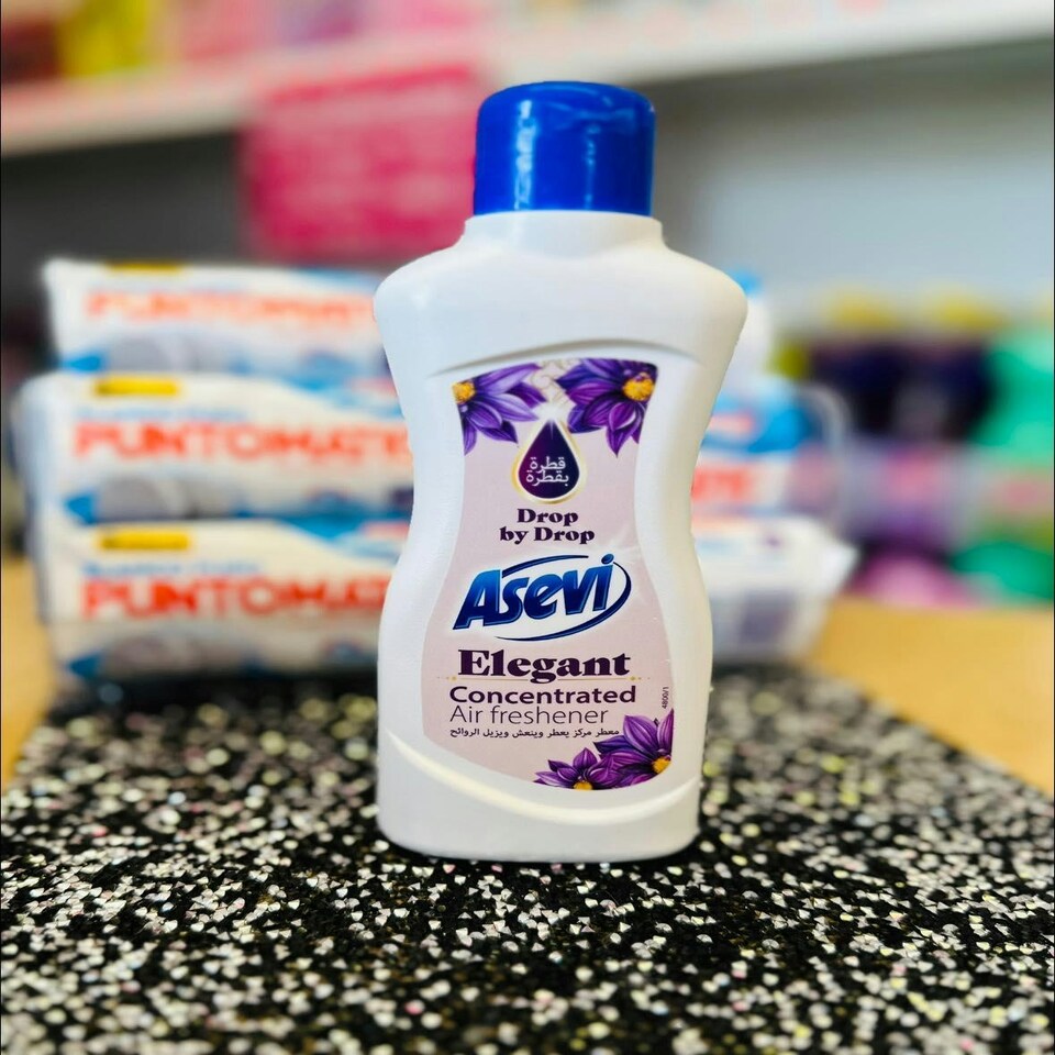 image 1 of Asevi Air Freshener Concentrated Liquid Drops Toilet Corners Elegant 165ml