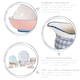 image 4 of Nicola Spring Hand-Printed Sugar Bowl - 10cm - Blue | Blue | Blue
