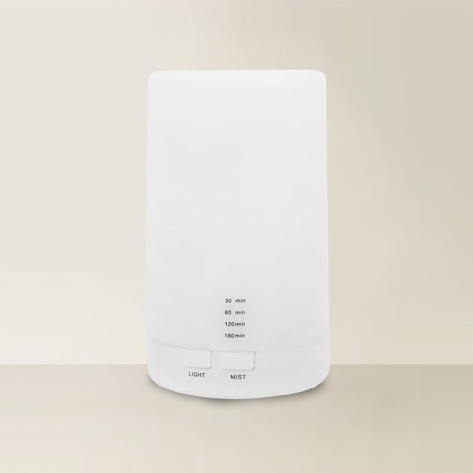 image 1 of ValueLights White Diffuser Aroma Lamp Essential Oil Colour Changing | White