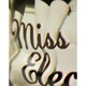 image 2 of Miss Election 1926 Cosmetic Bag - Pink/Black/White - One Size Pink