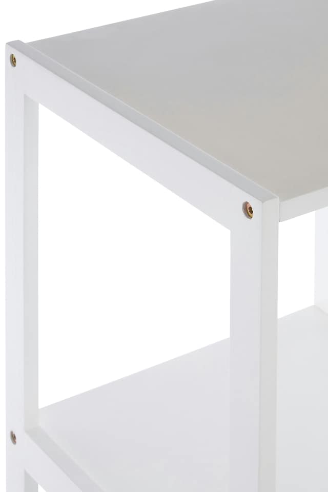 image 1 of Orsina Contemporary Design 4 Tier Rustic Bathroom Shelf, Versatile Unit For Living Room, Durable Standing Unit