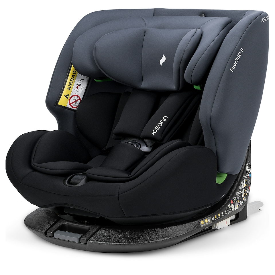 image 1 of Osann Four360 S Birth To 12 Years I-size Isofix Car Seat Black
