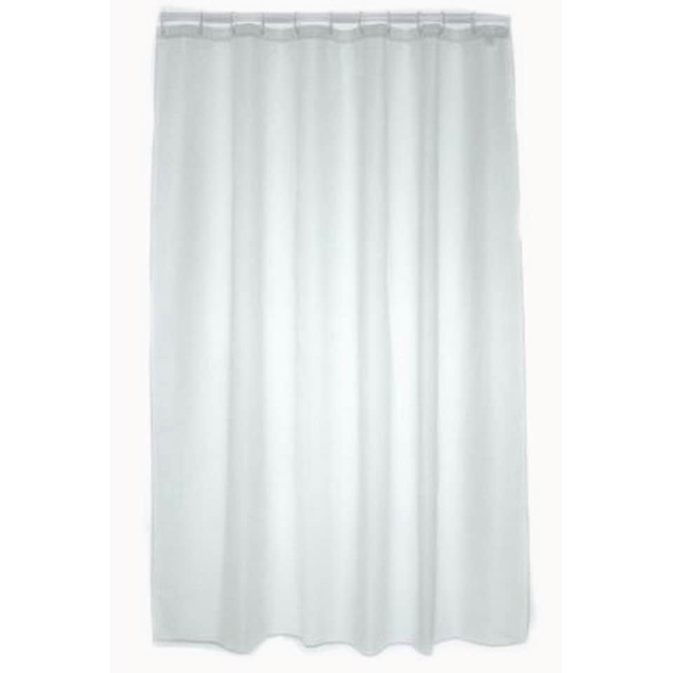 Blue Canyon Plain Shower Curtain - White - 180 x 180cm
