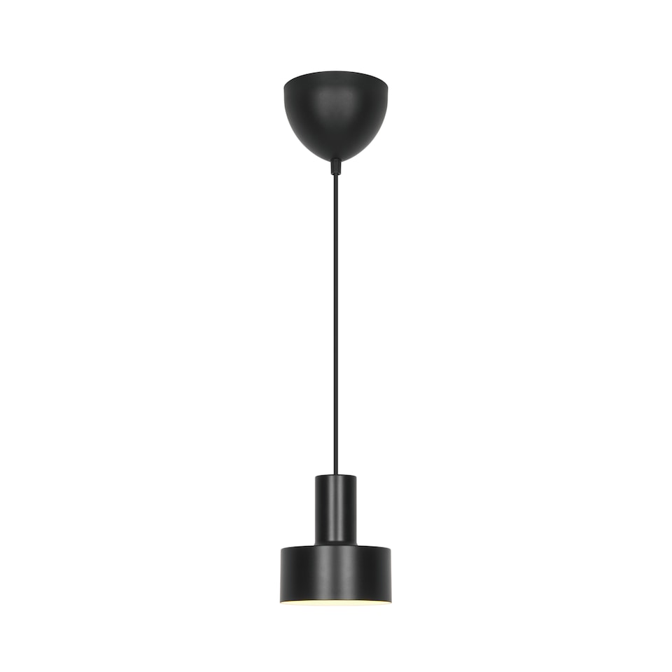 image 1 of Nordlux Matis Indoor Pendant Light Black Metal E27 On-Fixture Switch - Mains Powered, IP20