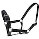 image 1 of Roma Horse Headcollar And Leadrope - Black - Full